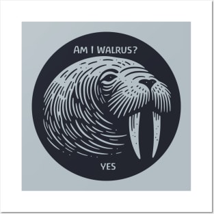 I am walrus beatles magical mystery tour tshirt merch Posters and Art